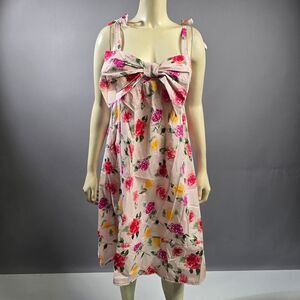 Wildfox Floral Pink Dress R8